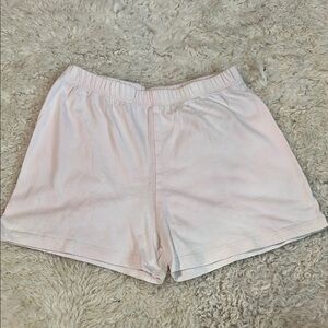 NWOT - Penti Girls Light Pink Cotton Pajama Shorts
